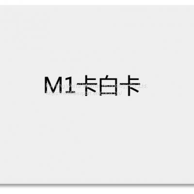 2023 RFID plastic card FUDan M1 NXP s50 business smart blank white card