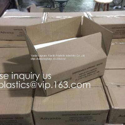 Recyclable Material Heat Seal Beedo Printed Plastic Party Apron Bag,eco-friendly Cooking Apron Adult Waterproof Oilproof photo-3