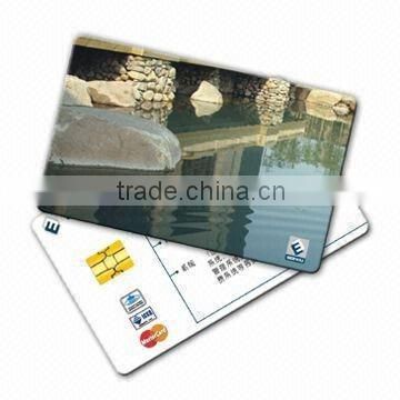 pvc contact ic chip smart card