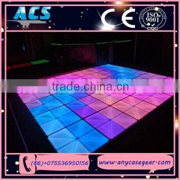 ACS 432pcs 10mm LED dance floor, stage light dance floor for sale