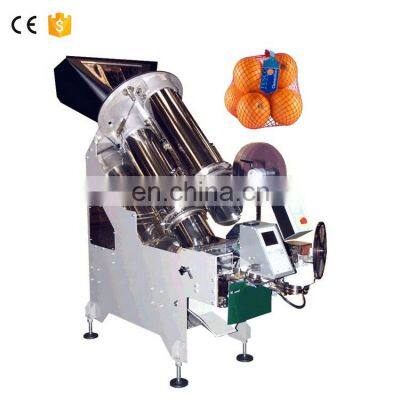 Automatische Wiege- und Zählmaschine für Orangen, Zitrusfrüchte, Kartoffeln, Knoblauch, Chili und Zwiebeln, Verpackungsmaschine mit Nylon-Maschennetzsäcken und Klemmen photo-4