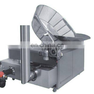 Industrial Gas Automatic Green Beans Broad Beans Peanut Frying Machine