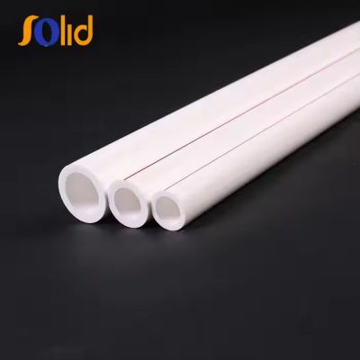 Red and Blue Line PPR Raw Material Water Piping White PPR Pipe