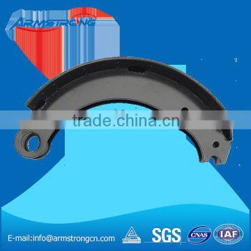 Proper hardness strength good fade resistance truck brake shoe set