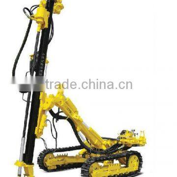 depth 25m,diameter:105-140mm,KC140 High-speed Portable Crawler DTH Drilling Rig