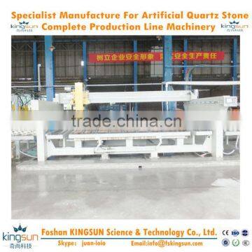 KSQ1650 1 m/min quartz stone slab auto bridge cutting machine /artificial stone slab cutting machine