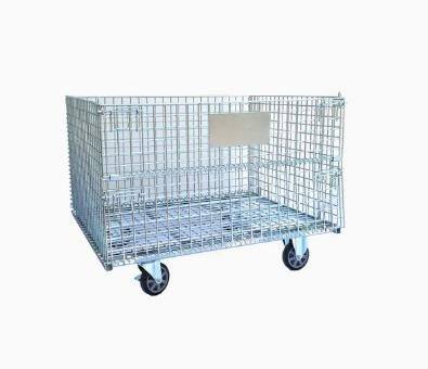 Pallet Cage Wire Mesh Storage Container /Steel Pallet