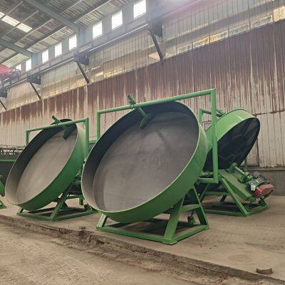 Granulador de discos de fertilizante orgánico PanQi con motor de 1.5KW 380V, equipo de compostaje photo-5