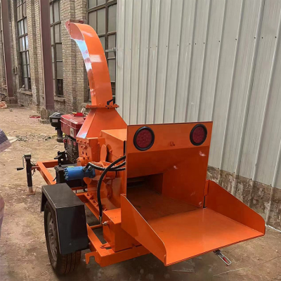 Electric Leaf Shredder Tree Branch Crushing Machine Twig Crusher for Agricultural Waste photo-4