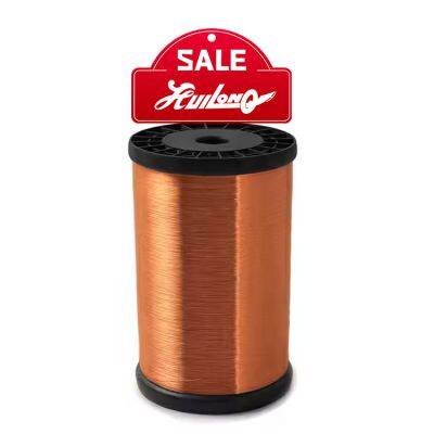 For UL for Certified AWG 19 Class180 12 AWG Round Wire Solid Aluminium Enameled Magnet Wire 600V Flat Shape