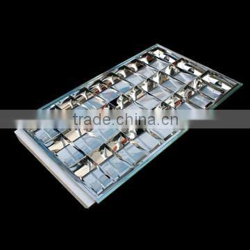 600*1200 Fluorescent grid lighting fixture louver fitting LED grille lamp
