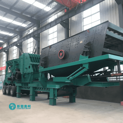 Track-mounted And Wheel-mounted Mobile Crushing Station Portable Crushing Station for Mining Quarry & Construction Waste photo-2