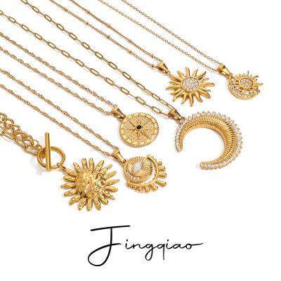 HonHo Factory Direct CNC Precision Cut Накладной ожерелье из нержавеющей стали