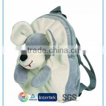 Soft kids toy plush dog backpacks