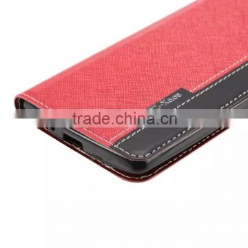 twin color pu leather case for LG, for LG smart case