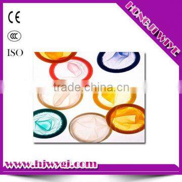 Colorful condom sexy condom naked color condom oem