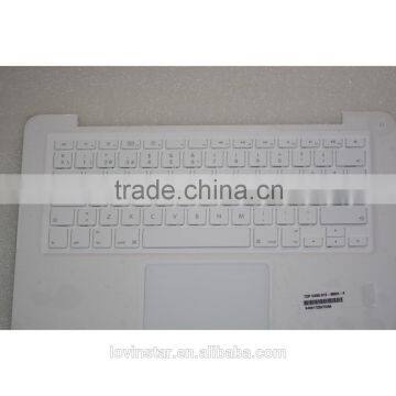 Laptop PC Top case with keyboard Spanish layout For Apple MacBook A1342