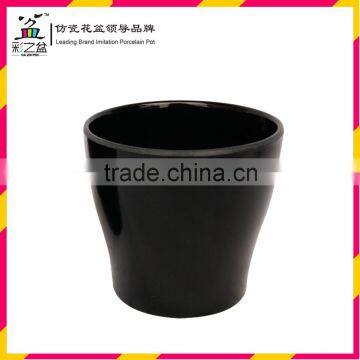 Large diameter than bottom diameter Small Oval Melamine flower pot MX1207