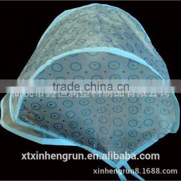 Disposable PVC Bull's Eye Frosting Tipping Cap for hair salon