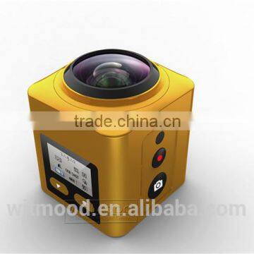 Cube 360 Sports Video Camera WIFI H.264 4K 360 Degrees Panorama Camera