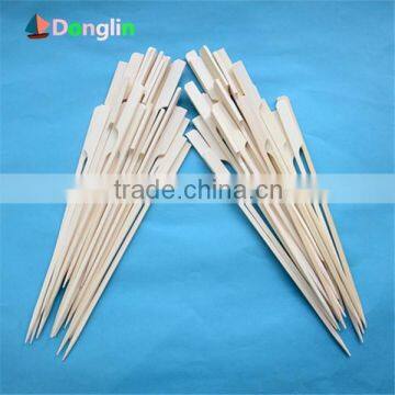 Factory direct offer bamboo gun shaped meat skewer