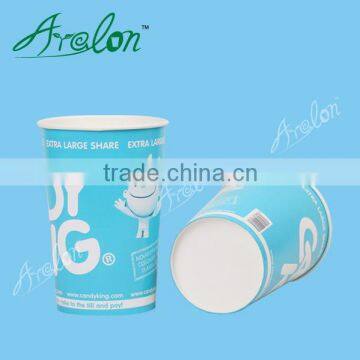 China Eco-friendly Cold Paper Cup With Lid photo-2