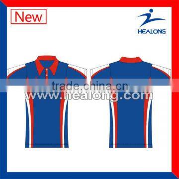 wholesale custom embroidery uniform polo shirts design jersey