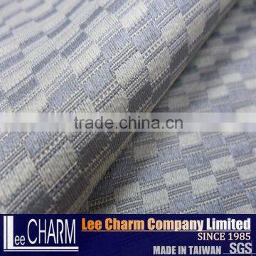 Quality Polyester Check Outdoor Chair Bench Seat Back Pad Fabric photo-4