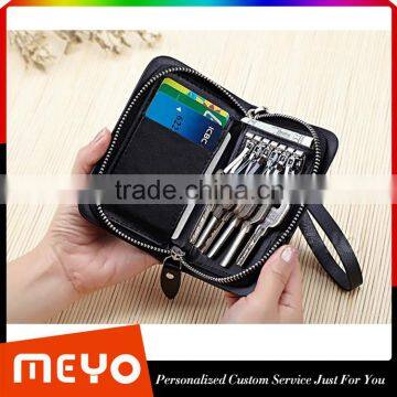 Wholesale Money Pocket Leather Key Pouch for Lady Shopping Supplier's Choice photo-4