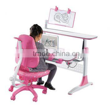 Latest adjusttable kids study table set,kids study table and chair set from Foshan 003