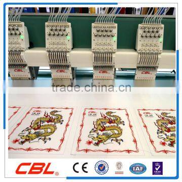 Made in China 18 heads flat computerized embroidery machine