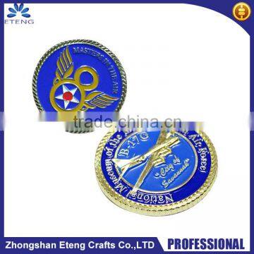 2016 Hot promotional custom logo metal challenge coins,soft enamel metal souvenir coins