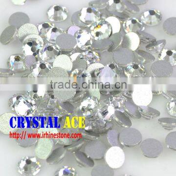 White Clear Rhinestone Non Hotfix, Flatback Rhinestone, Non Hot Fix Crystal Strass Stone for Garment