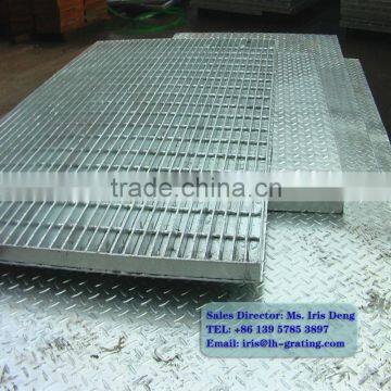 galvanized webplate plate grating,galvanized flooring grating,galvanized trench grating