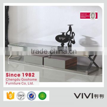 new design furniture plasma metal frame tv stand