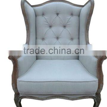 french shabby chic antique wooden living room chair