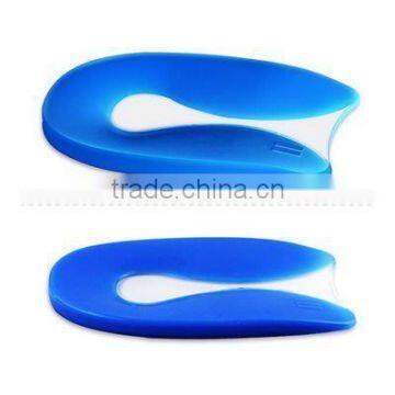 Hot sale gel shoe pad,gel insoles heel cushion,pu gel pad for heel KS C 17