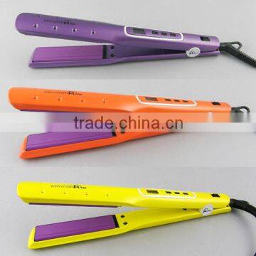 2015 New arrival, mature tech LCD Display PTC Flat Iron Hair Straightener