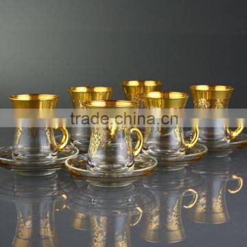 12 Pcs Glass Tea Set