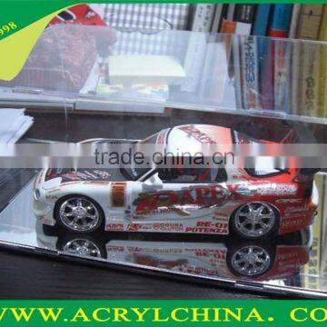 clear 2mm acrylic car model for display, transparent plexiglass car model with 300*150*130mm