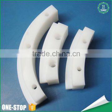 Custom Conveyor Sliding Guide Rails Extruding Plastic Uhmw-pe Nylon Hdpe Corner Chain Track Rail photo-3