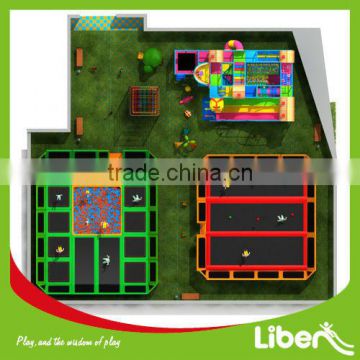 Factory price indoor trampoline park equipment with 5 years warranty