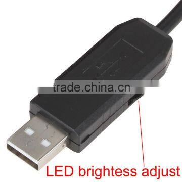 20M Cable Length Inspection Camera IP66 Waterproof 10mm Lens Mini USB Endoscope Camera Borescope Tube Snake Scope 4 LEDs photo-6