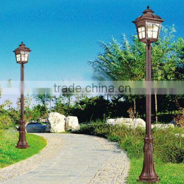 12v led post lamp garden lights factory price solar garden lighting pole light