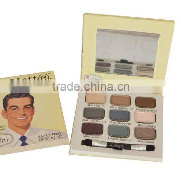 2015 Hot Sale The Balm Makeup Meet Matt (e) Nude Eye Shadow 9 Colors Small Eyeshadow Palette With Brush photo-4