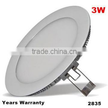 Round LED Panel light 3W WARM COLOR