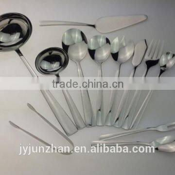 Newest 84pcs cutlery sets with perfect mirror polishing and plain design