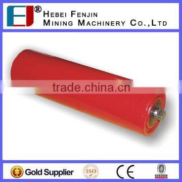 Long Life Working Steel Troughing Belt Carrier Conveyor Roller With Bearing photo-3