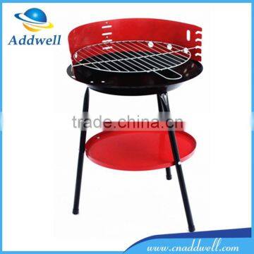 Mini triangle portable charcoal bbq grill with retractable height                        
                                                Quality Choice