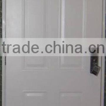 white galvanized steel . American Steel Door with Know Down Frame residential door